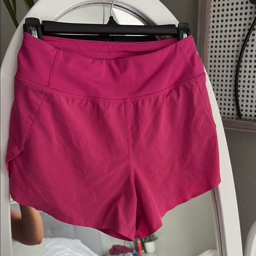 Athlete Pink Athletic Shorts